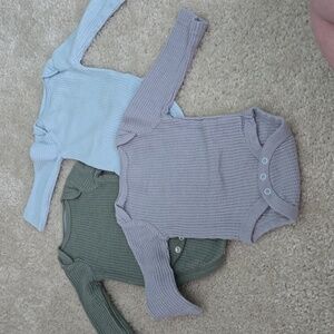 3 Pack Cloud Island Long Sleeve Onesies